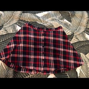 Plaid Skirt